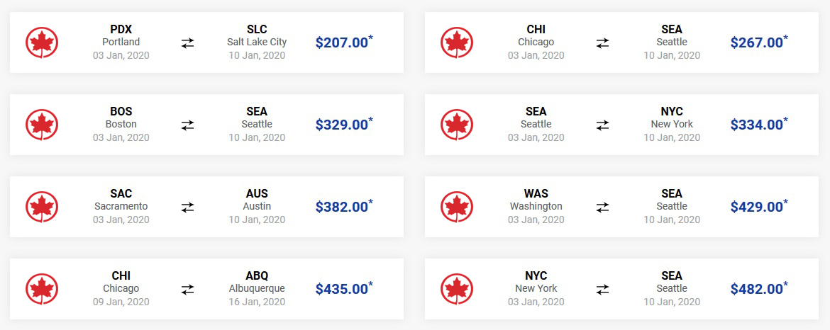  Air Canada Airlines Reservations For Luxurious Travel